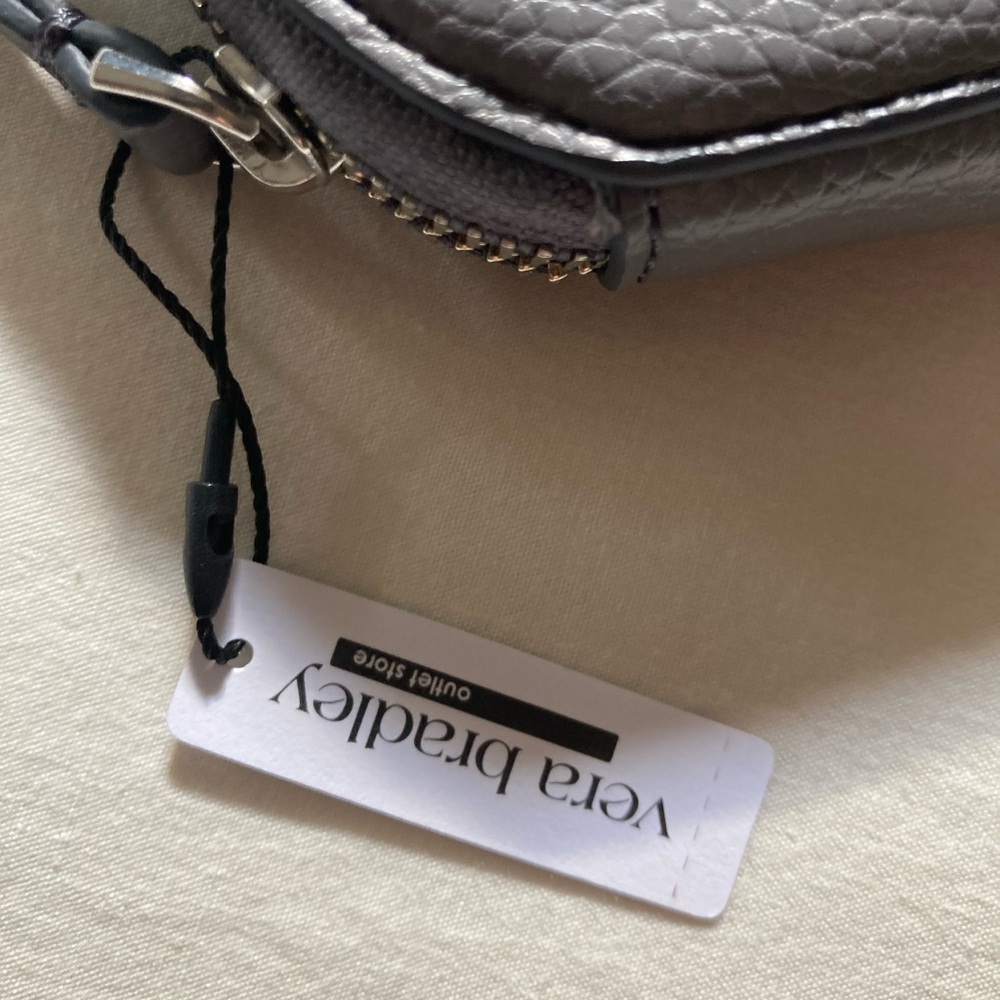 Vera Bradley Faux Leather Flower Coin Purse - Picture 9 of 10